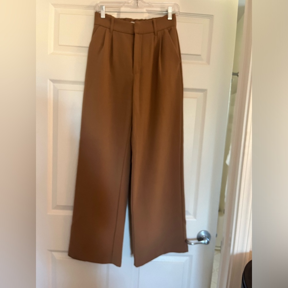 Camel Abercrombie trousers